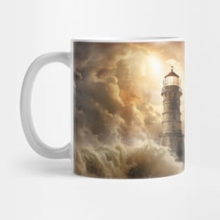 Lighthouse Seacoast Serene Landscape Mug